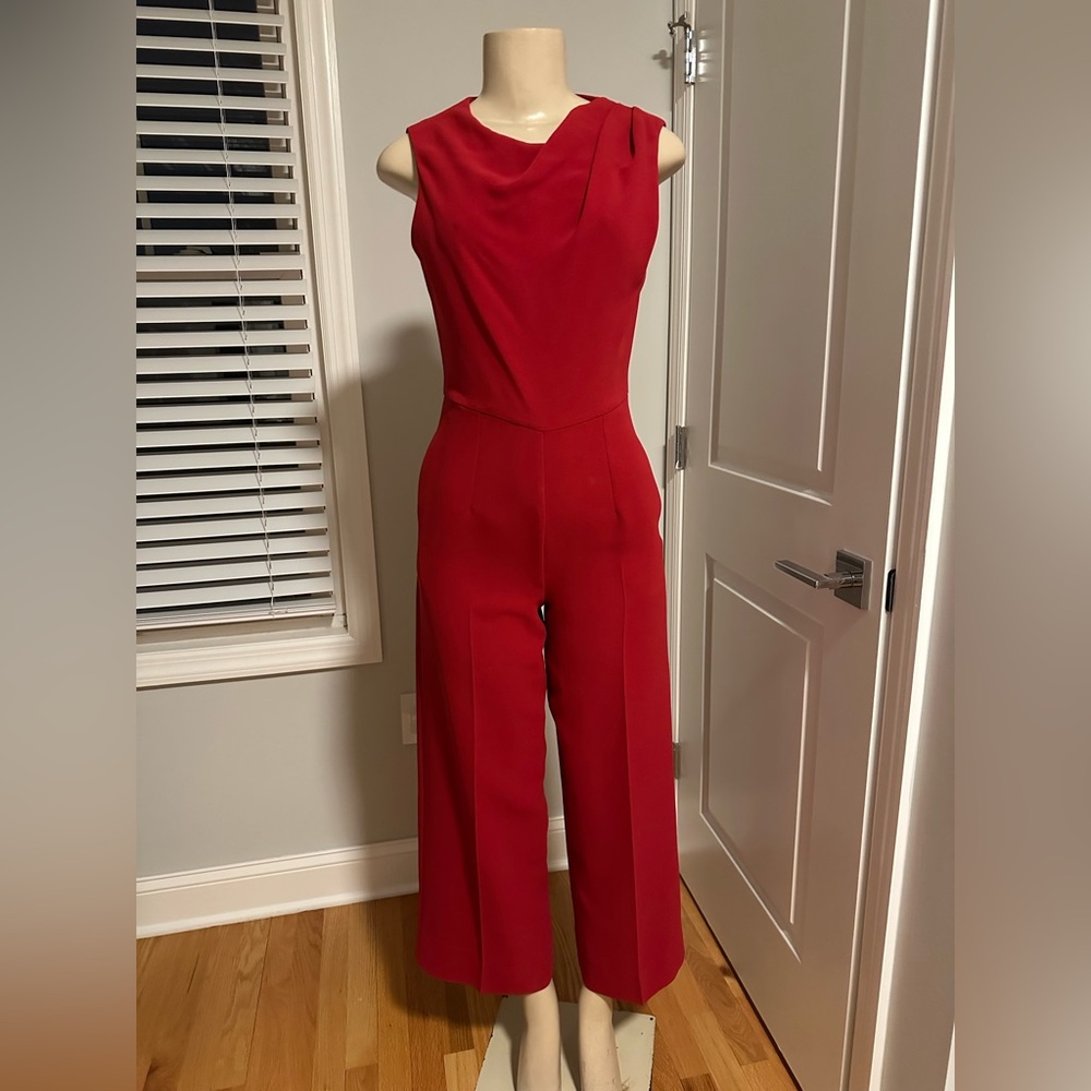 Banana Republic Vibrant Red jumpsuit
